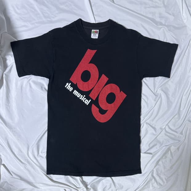 90s usa 톰 행크스 big the musical 티셔츠