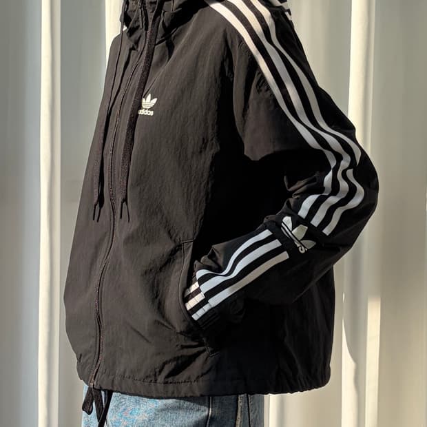 [M]아디다스 파이어버드 크롭 바람막이
