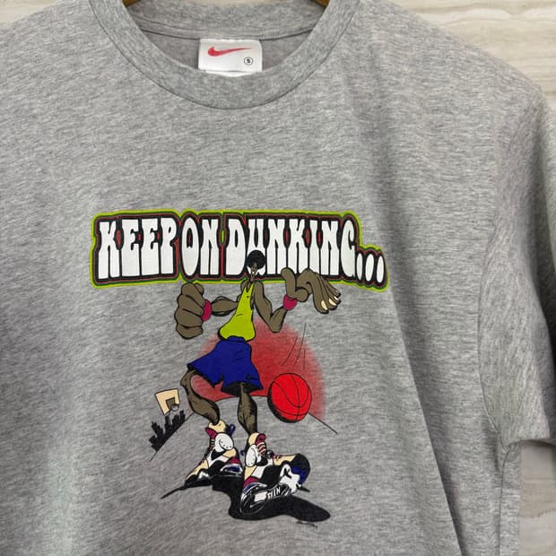 Nike Mid 90's 빈티지 셔츠 Thunk Afro Keep on