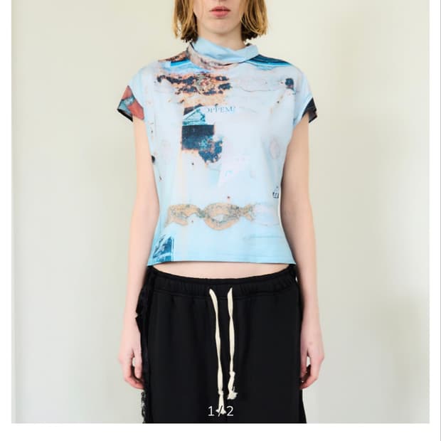 Seen 씬 하이넥 티셔츠 HI-NECK T-SHIRTS