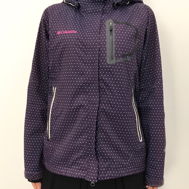 Columbia Titanium Purple Dot Jacket