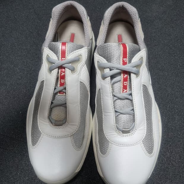 프라다 아메리칸컵 화이트 uk8