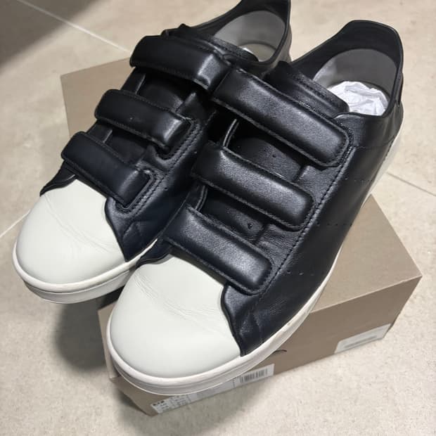 Y-3 아디다스 슈퍼스타 스탠 스미스 벨크로 블랙 280