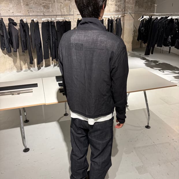 [PLASTIC PRODUCT] VEIL CREPE ZIP JACKET