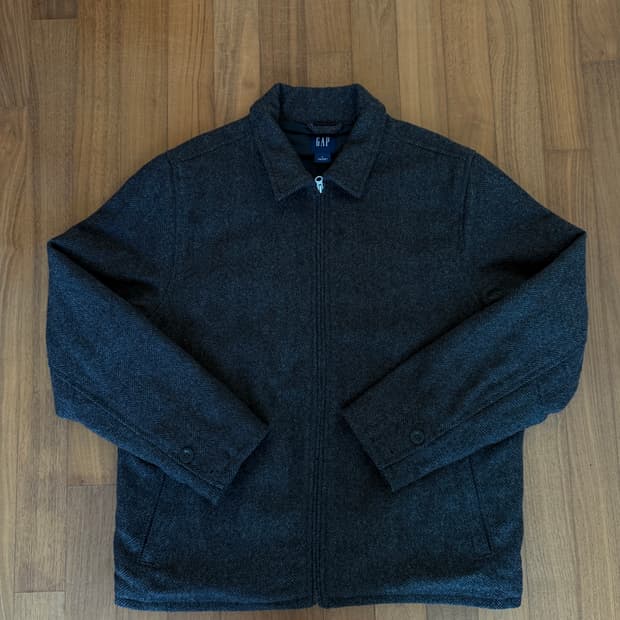 [L] 00‘s Gap padded 헤링본 자켓