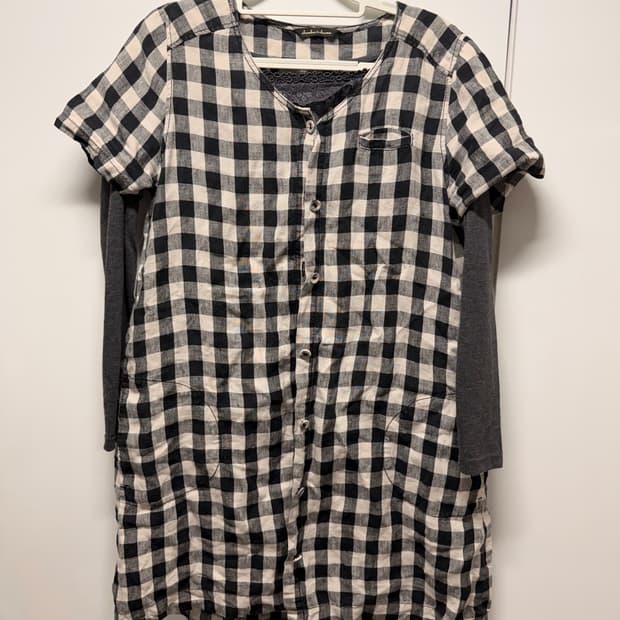 너드모리걸 롱슬 반팔셔츠세트