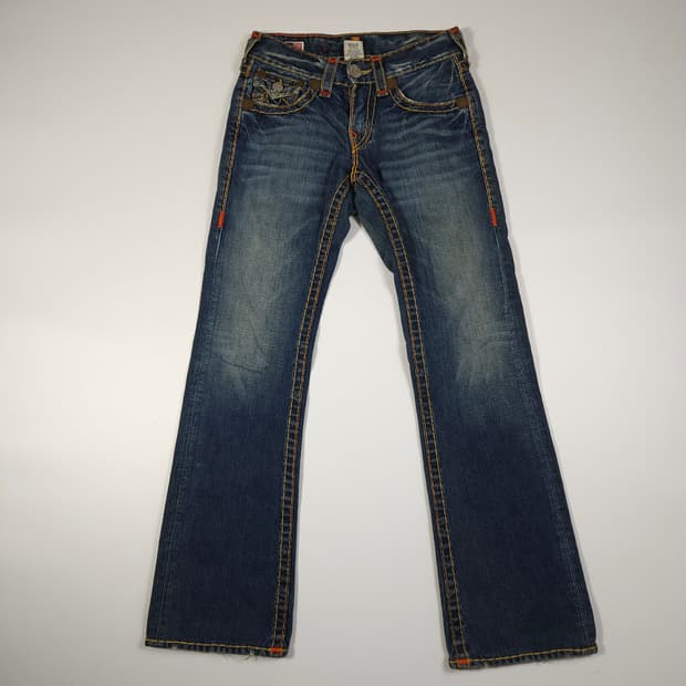 트루릴리전 데님팬츠 