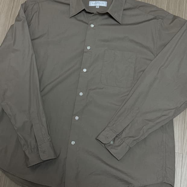 브라운야드 스테디 셔츠 카키베이지 2