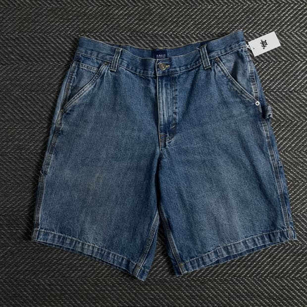 USA 오리지날 데님 카펜터 버뮤다 팬츠o 3767