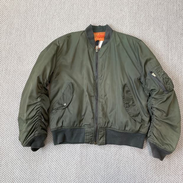 빈티지 ma1 플라이트 자켓 