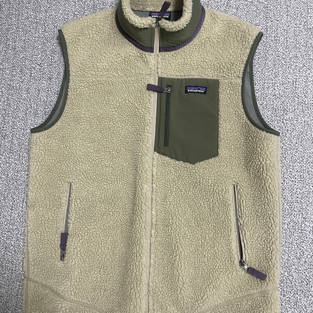 [L] 파타고니아 레트로x 베스트 조끼 아이보리 펠리컨
