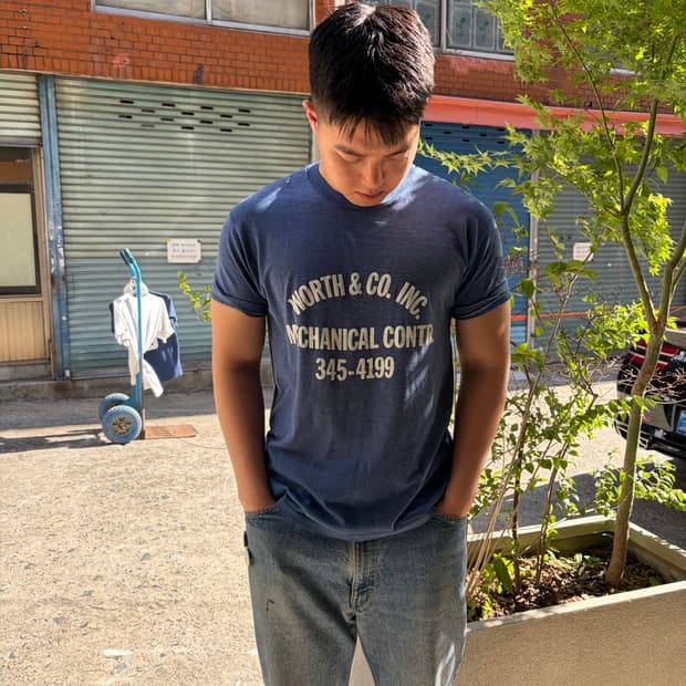 70‘s Worth & co.inc company wear T-shirt