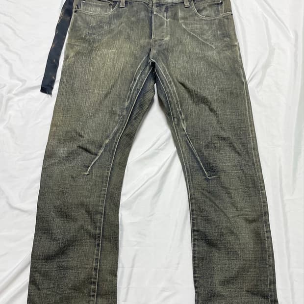 Rick owens dust denim
