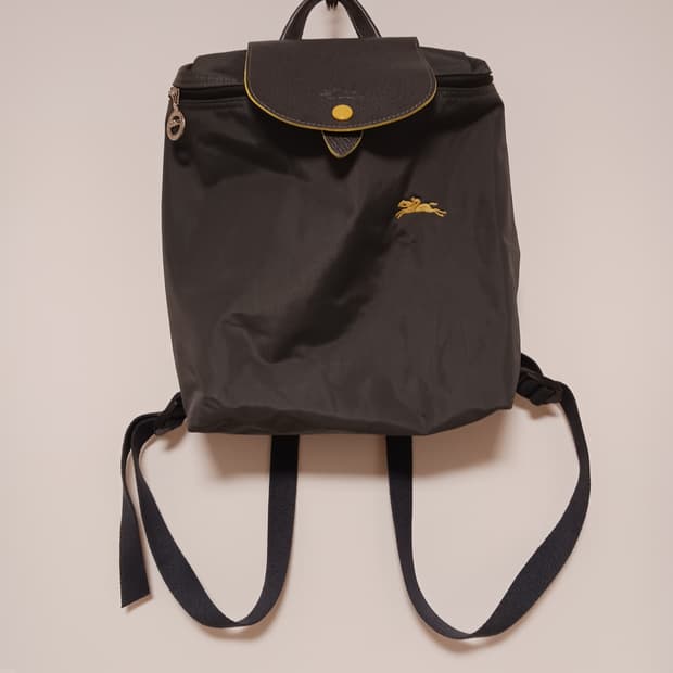 롱샴 르플리아쥬  백팩 건메탈