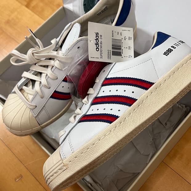 아디다스 수퍼스타 d-mop 255 미착용 색상품