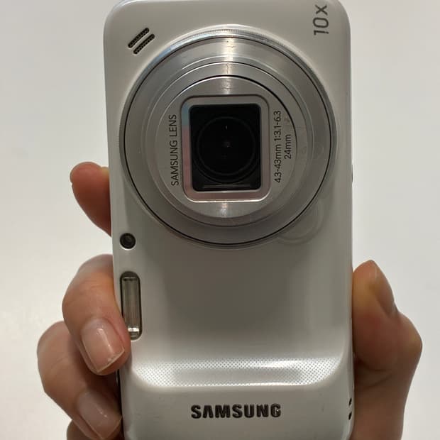 갤럭시 줌4 (S4 ZOOM) 흰색 디지털 카메라 디카