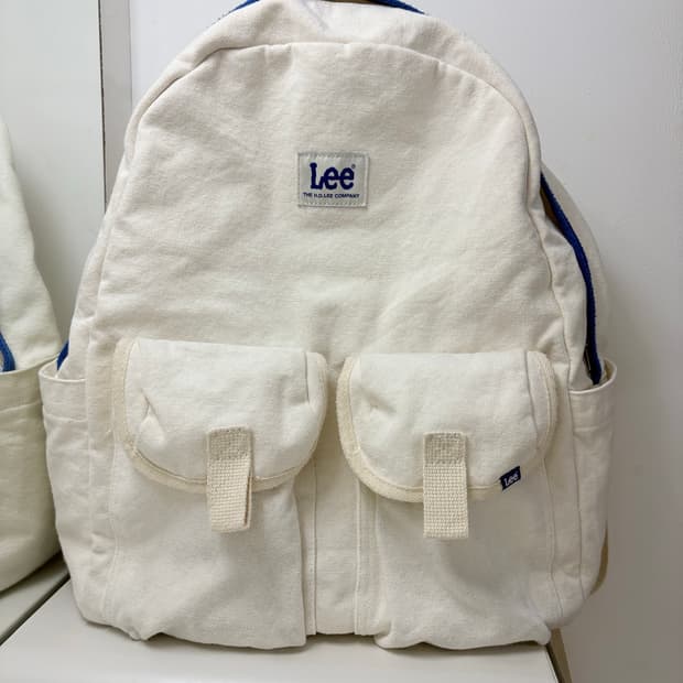 LEE 리 캔버스 백팩