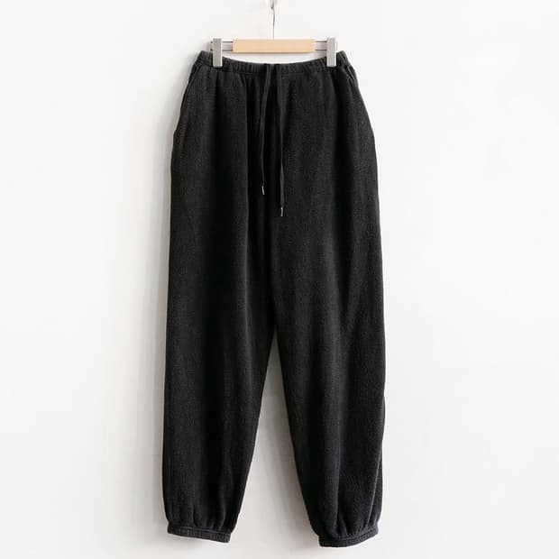 comoli silk fleece 코모리 실크 후리스 팬츠