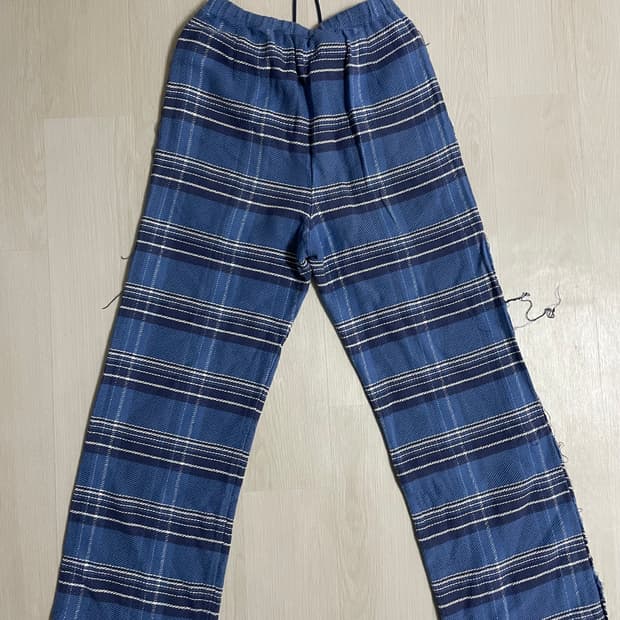 언유즈드 그런지 체크팬츠 00