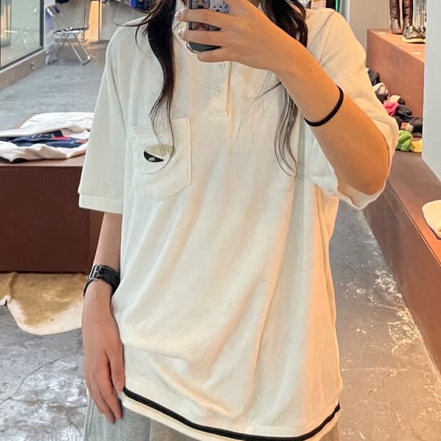 나이키SB 카라 반팔 H200
