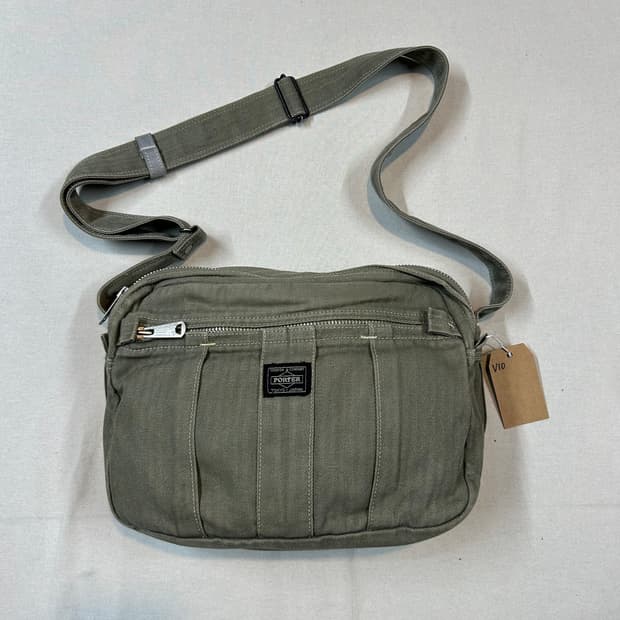 요시다 포터 페이지 HBT 해링본 크로스백 숄더백 V10