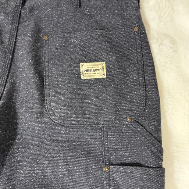 [32] 페로우즈 더블니 카펜터 팬츠 네이비