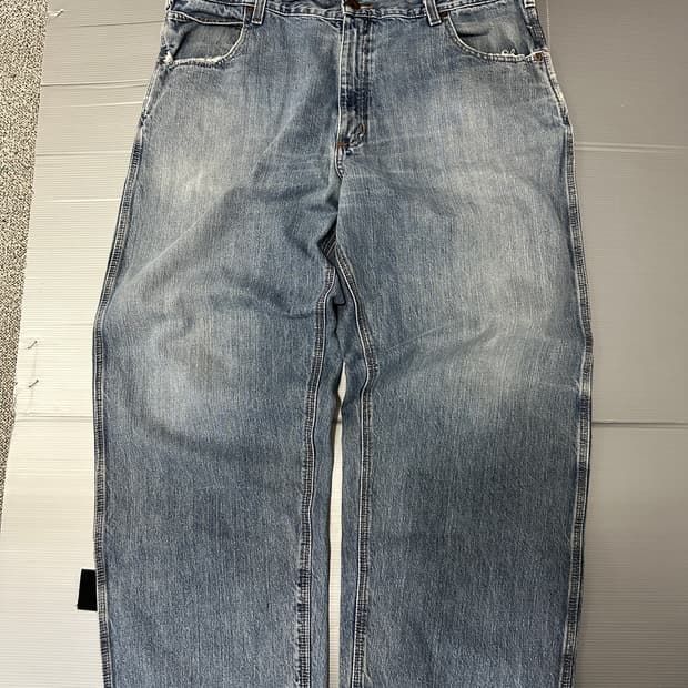 칼하트 빈티지 빅사이즈 데님 팬츠 연청 42