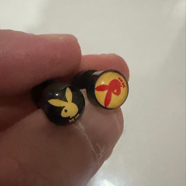 Playboy Bunny Logo 플러그 피어싱 (이어 게이지)