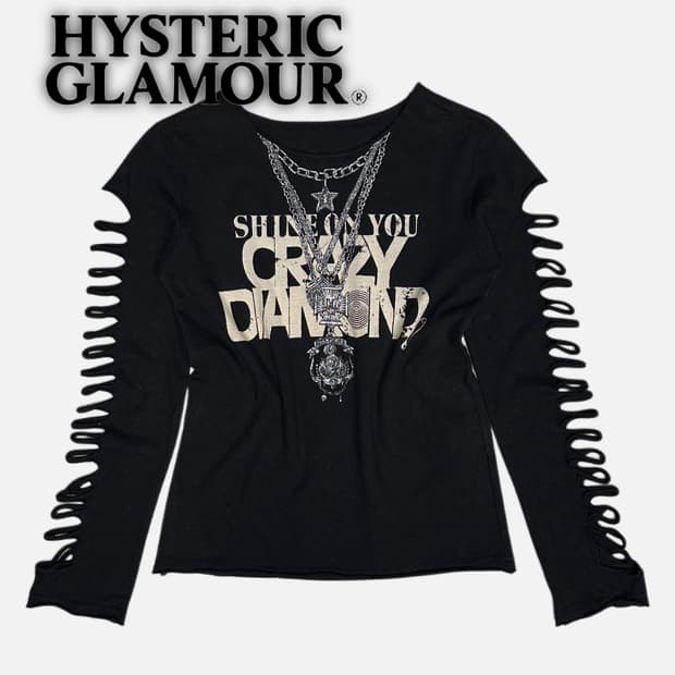 rough cut-out punk t-shirt