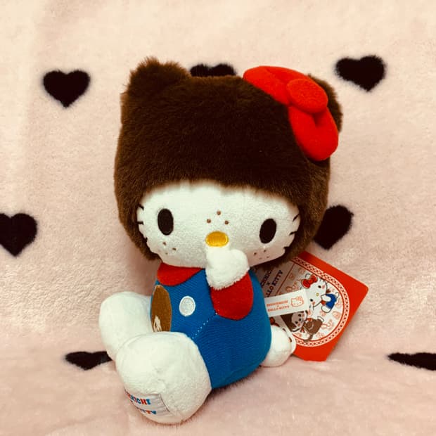 헬로키티X몬치치 50주년 한정판 인형