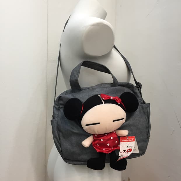 뿌까 입체 인형 가방