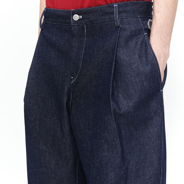 AFTERPRAY 애프터프레이 ONE TUCK TAPERED DENIM