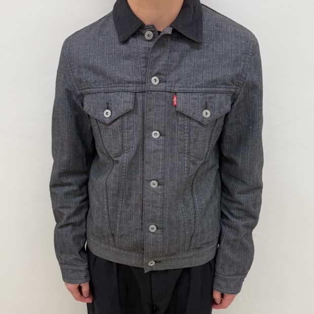 준야와타나베 x 리바이스 스트라이프 자켓