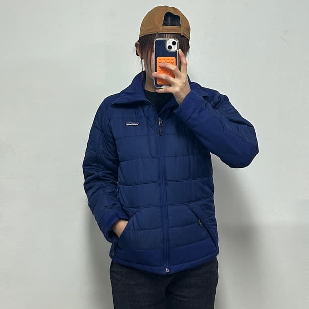 파타고니아 루비콘 라이더 아웃도어 파카 블루