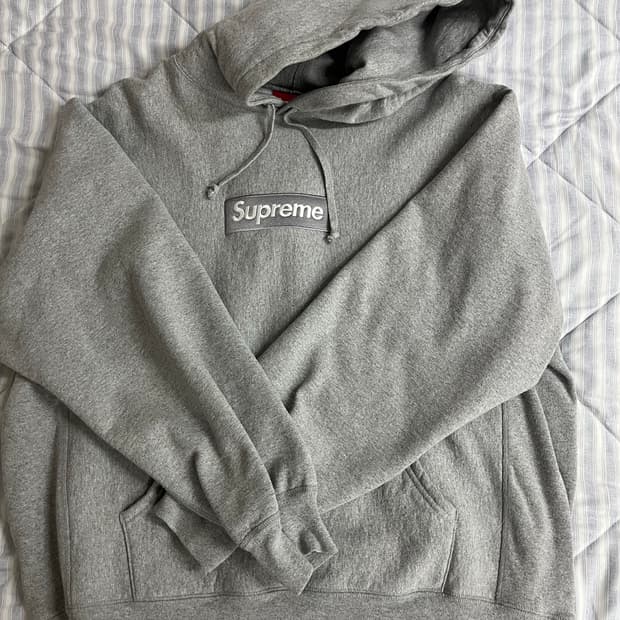 슈프림 박스로고 후드 l