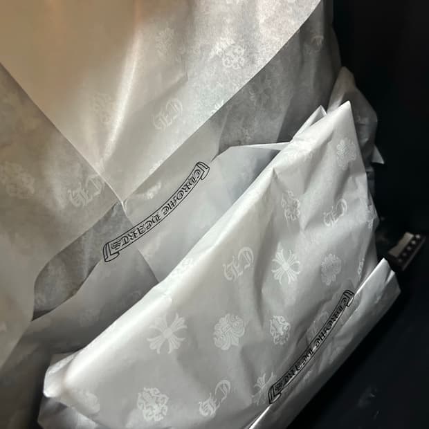 크롬하츠 스크롤 후드티 후드
