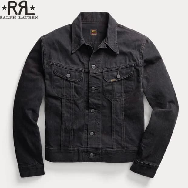 [L] 더블알엘 RRL lot271 데님자켓 블랙