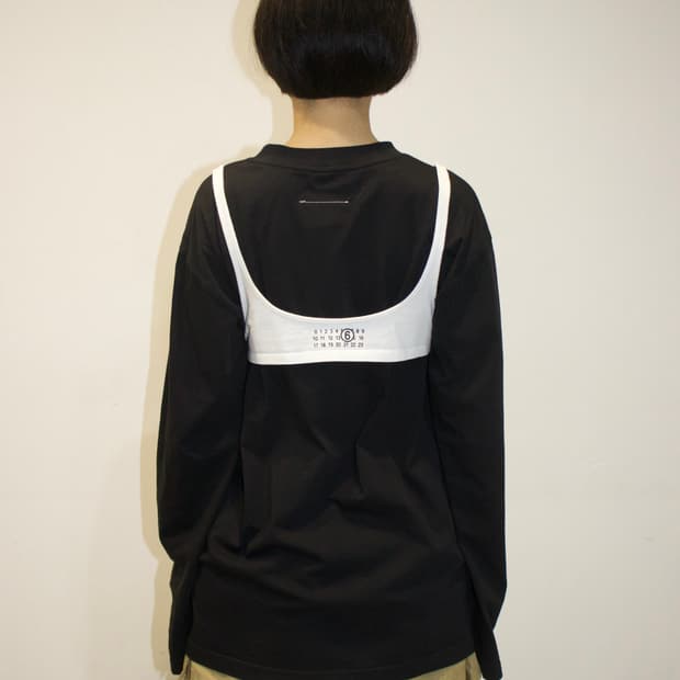 MM6 Bra Layered Long Sleeve