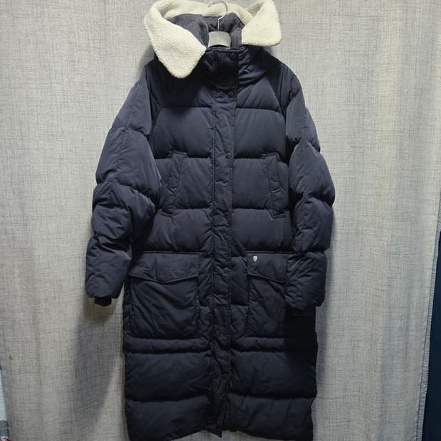 블랙야크 여성 덕다운 롱패딩  