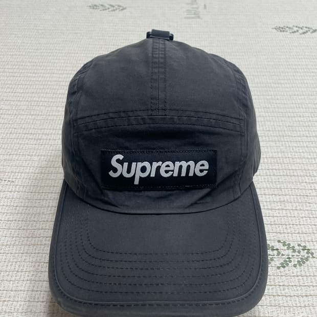 22fw 슈프림 벤틸 캠프캡 블랙