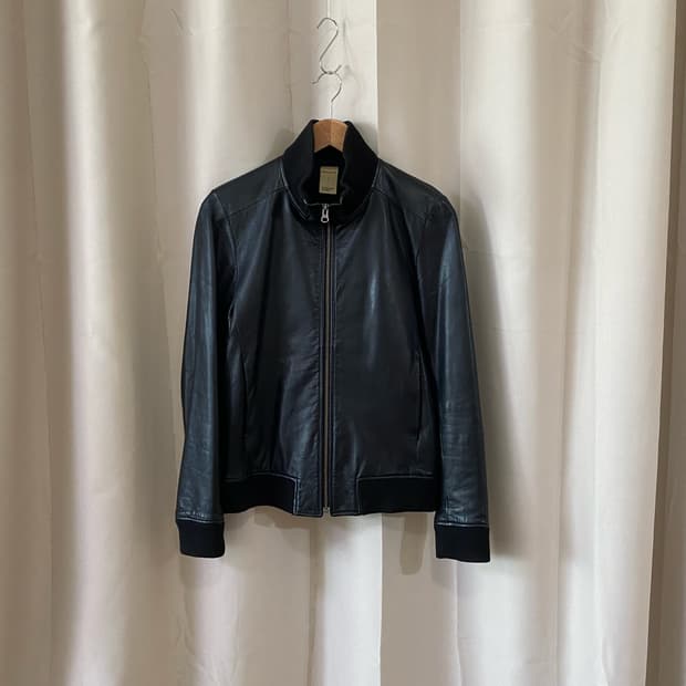 vtg leather jacket
