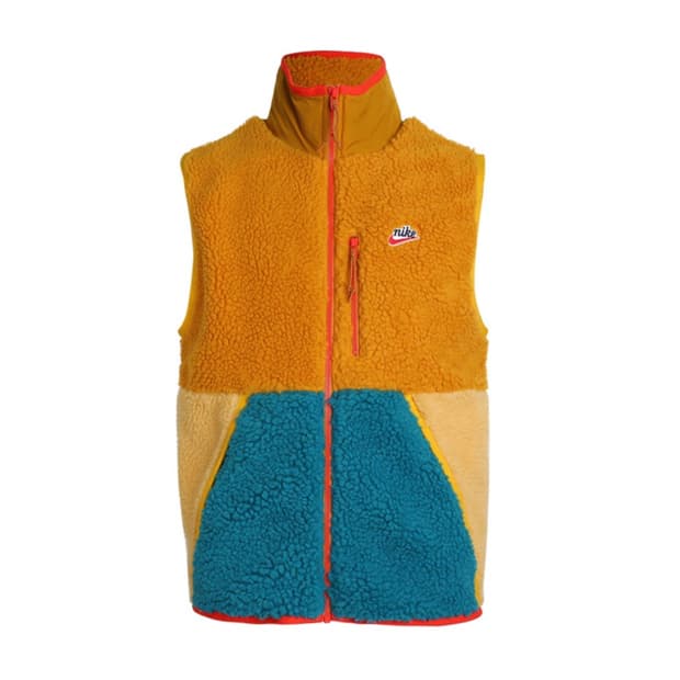 남성L 나이키 쉐르파 셰르파 양털 후리스 뽀글이 조끼