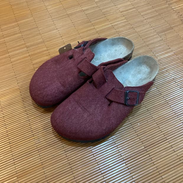 버켄스탁 보스턴 버건디