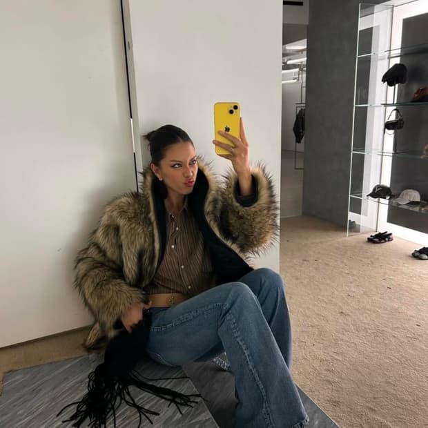 Open yy 리버시블 에코퍼 자켓