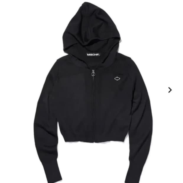 미스치프 롬버스 니티드 후드집업 s