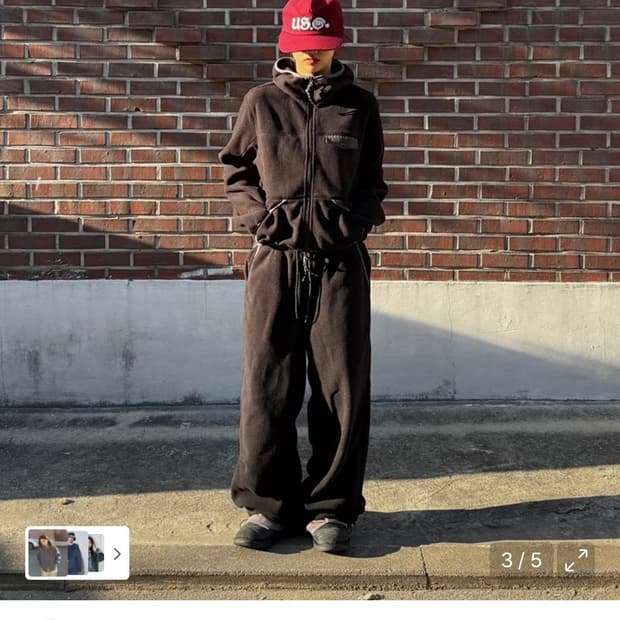 데프가먼츠 플리스 후디 집업 L 사이즈 판매합니다