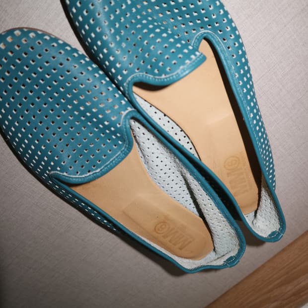 MM6 flat shoes