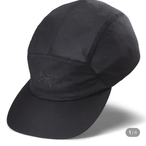 아크테릭스 노반 브림 햇 블랙 s-m