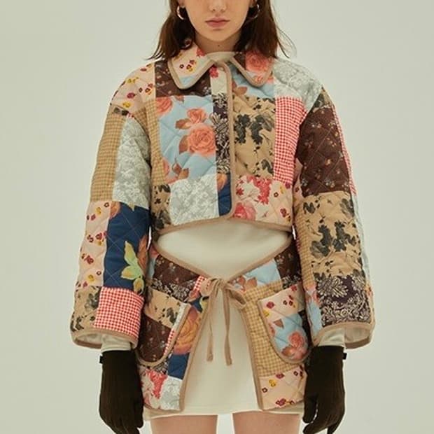 줄리빈즈 투웨이 퀼티드 자켓