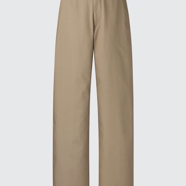 유니클로 와이드핏 치노팬츠